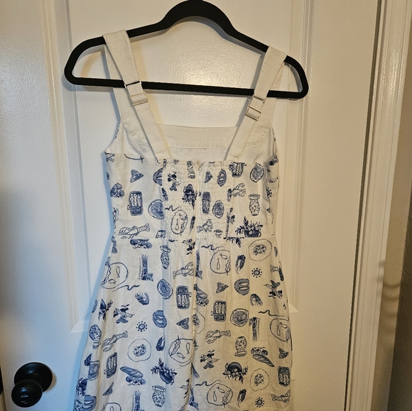 Abercrombie & Fitch linen blend Dress - Picture 3 of 8